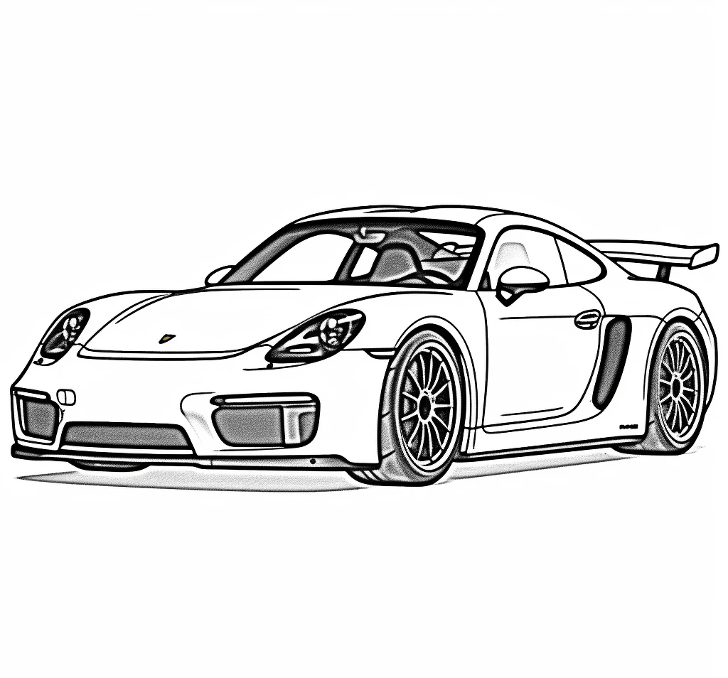 Desenho de Carros para imprimir