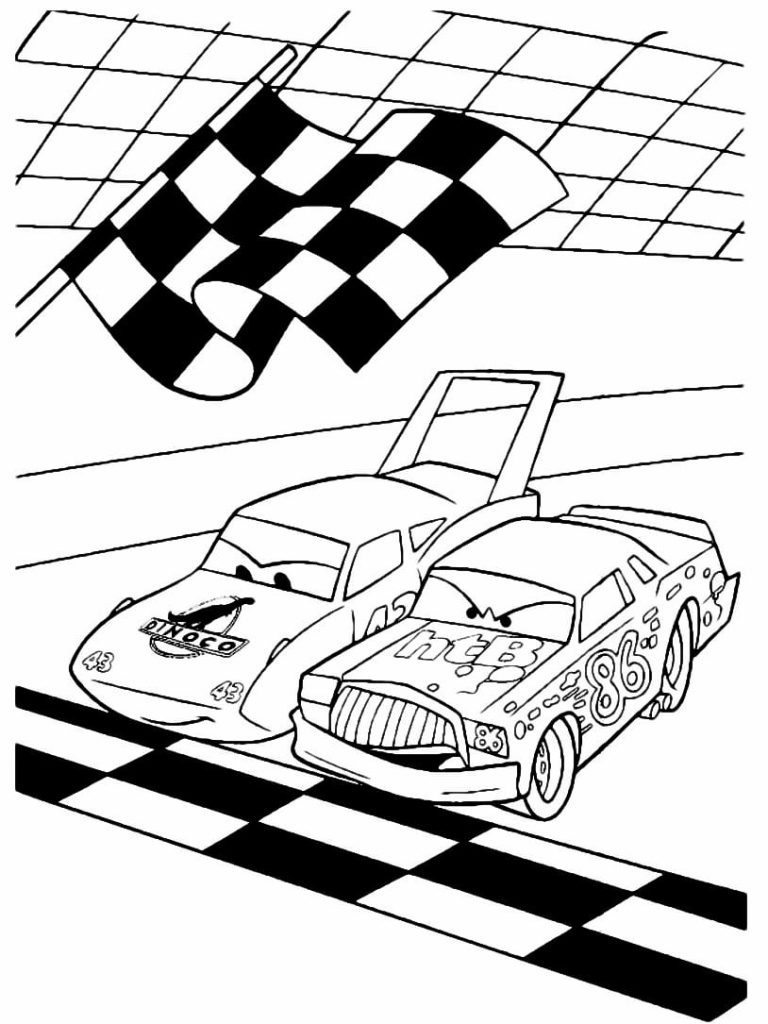 Desenho de Carros para imprimir
