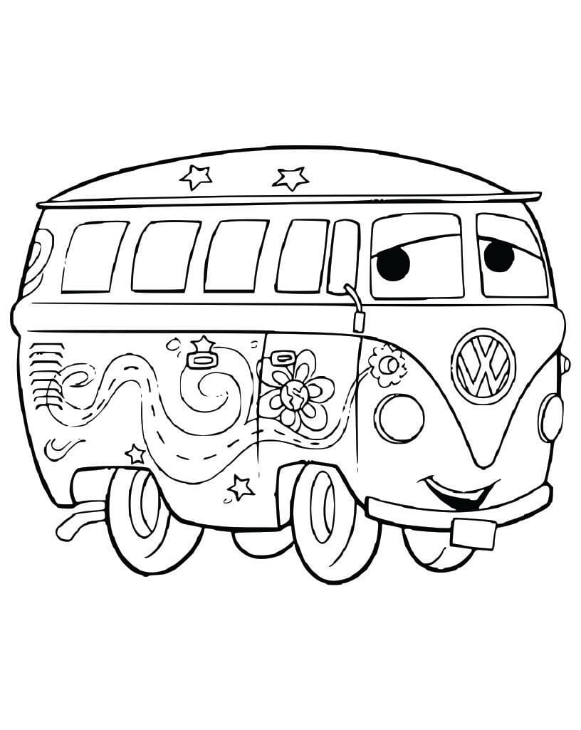 Desenho de Carros para imprimir