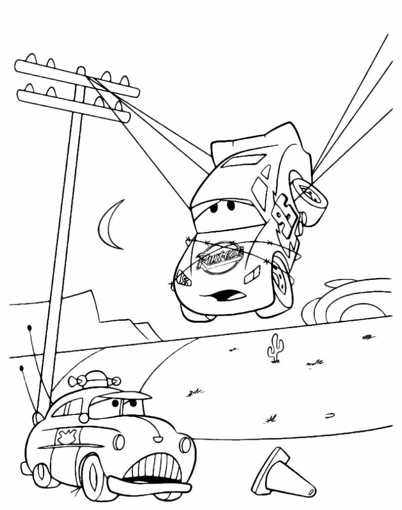 Desenho de Carros para imprimir