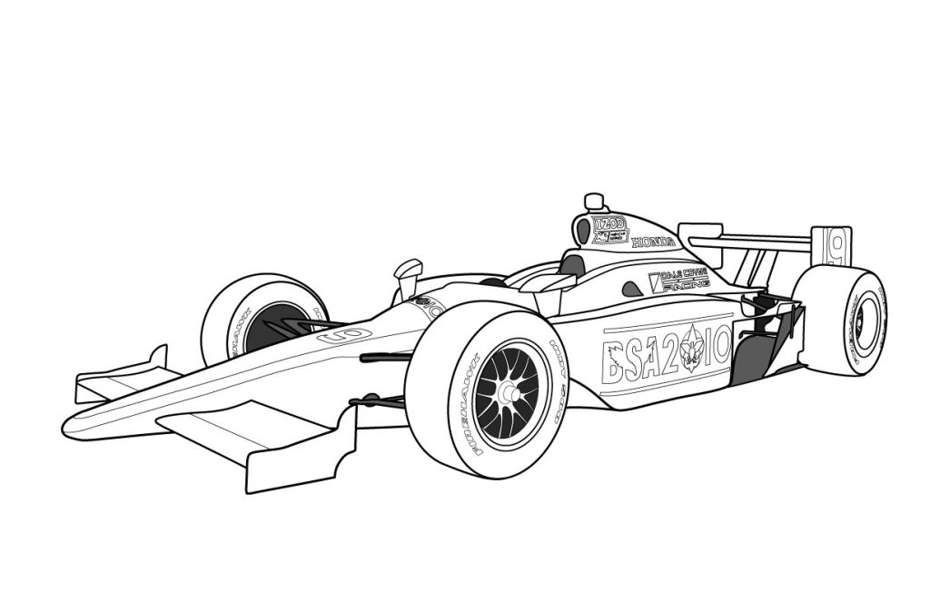 Desenho de Carros para imprimir