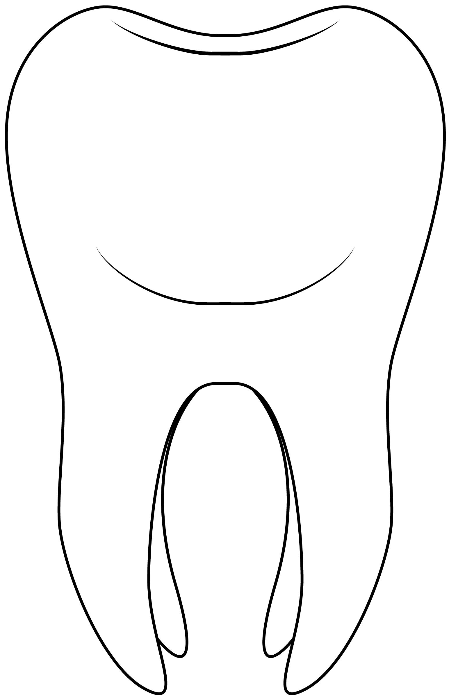 Desenho de Dentes para imprimir