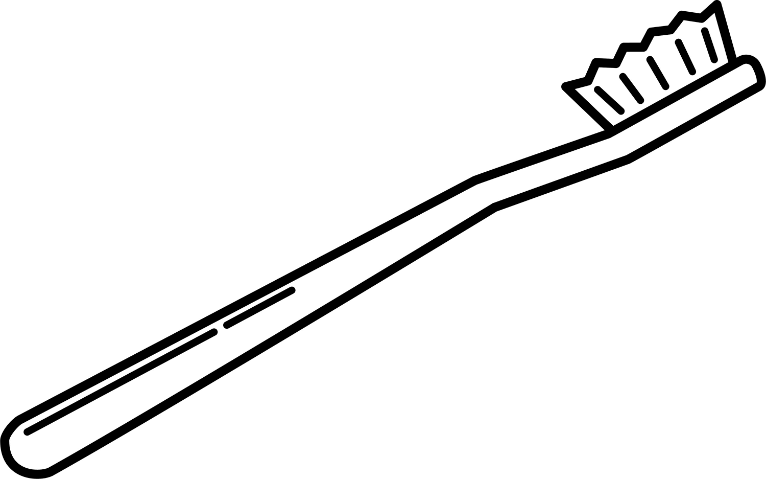 Desenho de Dentes para imprimir