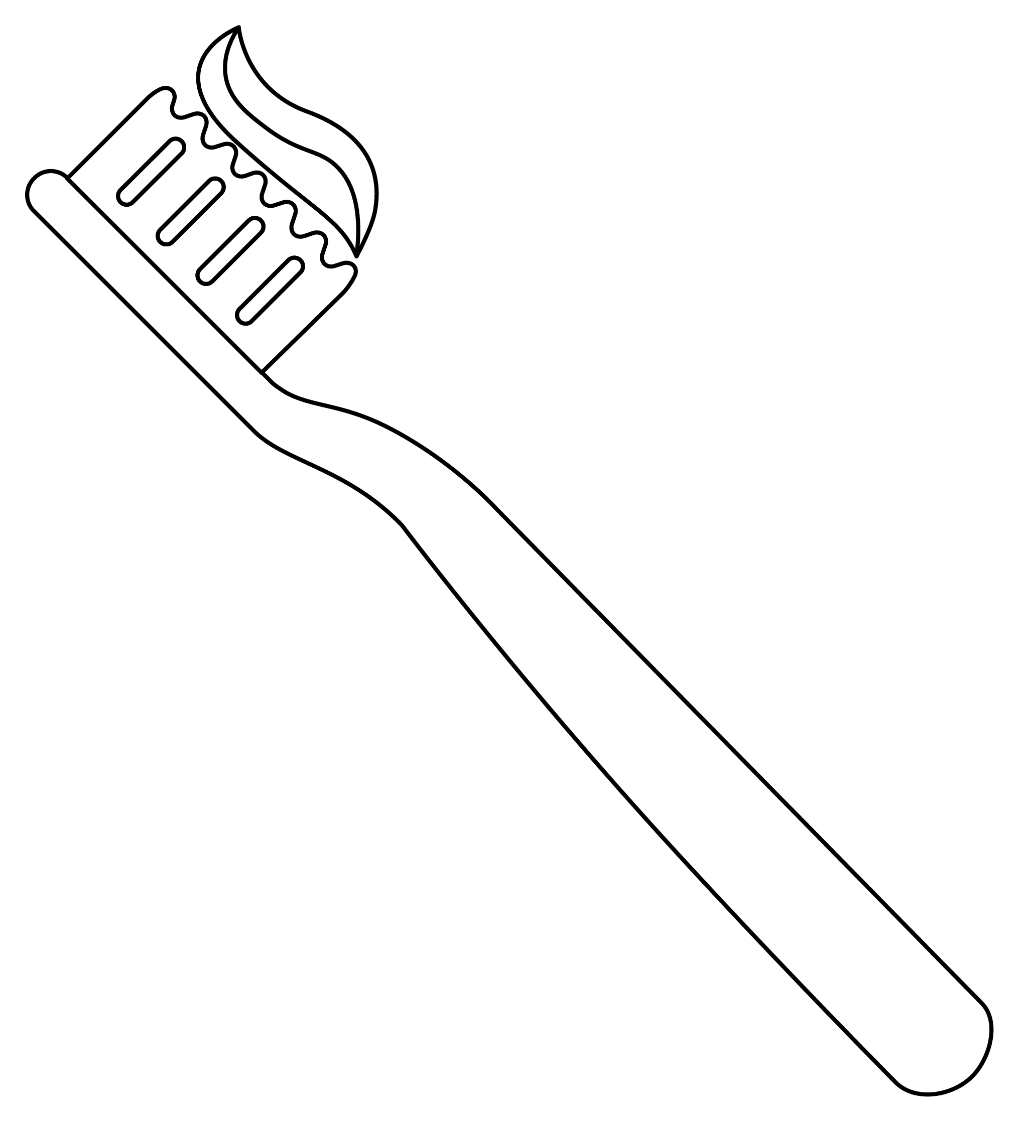 Desenho de Dentes para imprimir