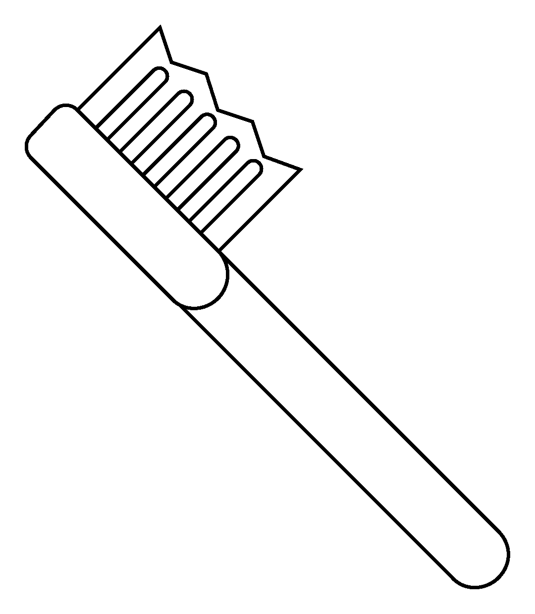 Desenho de Dentes para imprimir