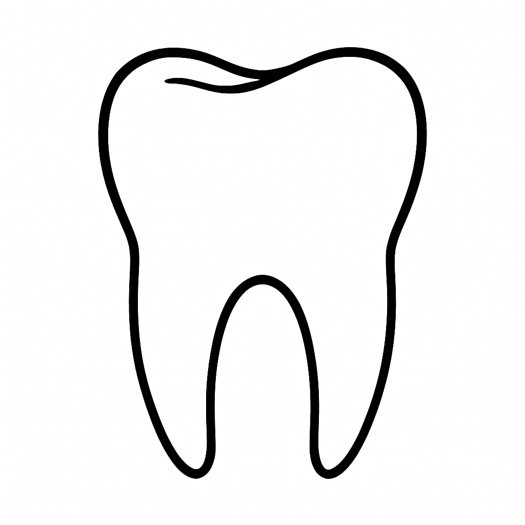 Desenho de Dentes para imprimir