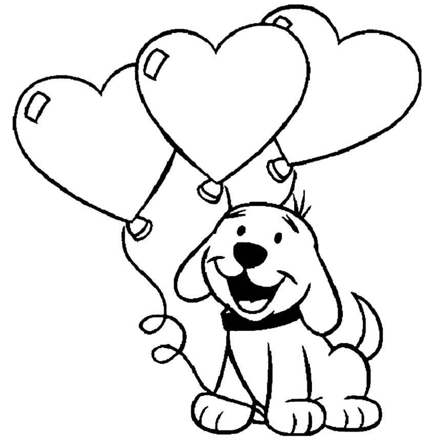 Desenho de Coração para imprimir