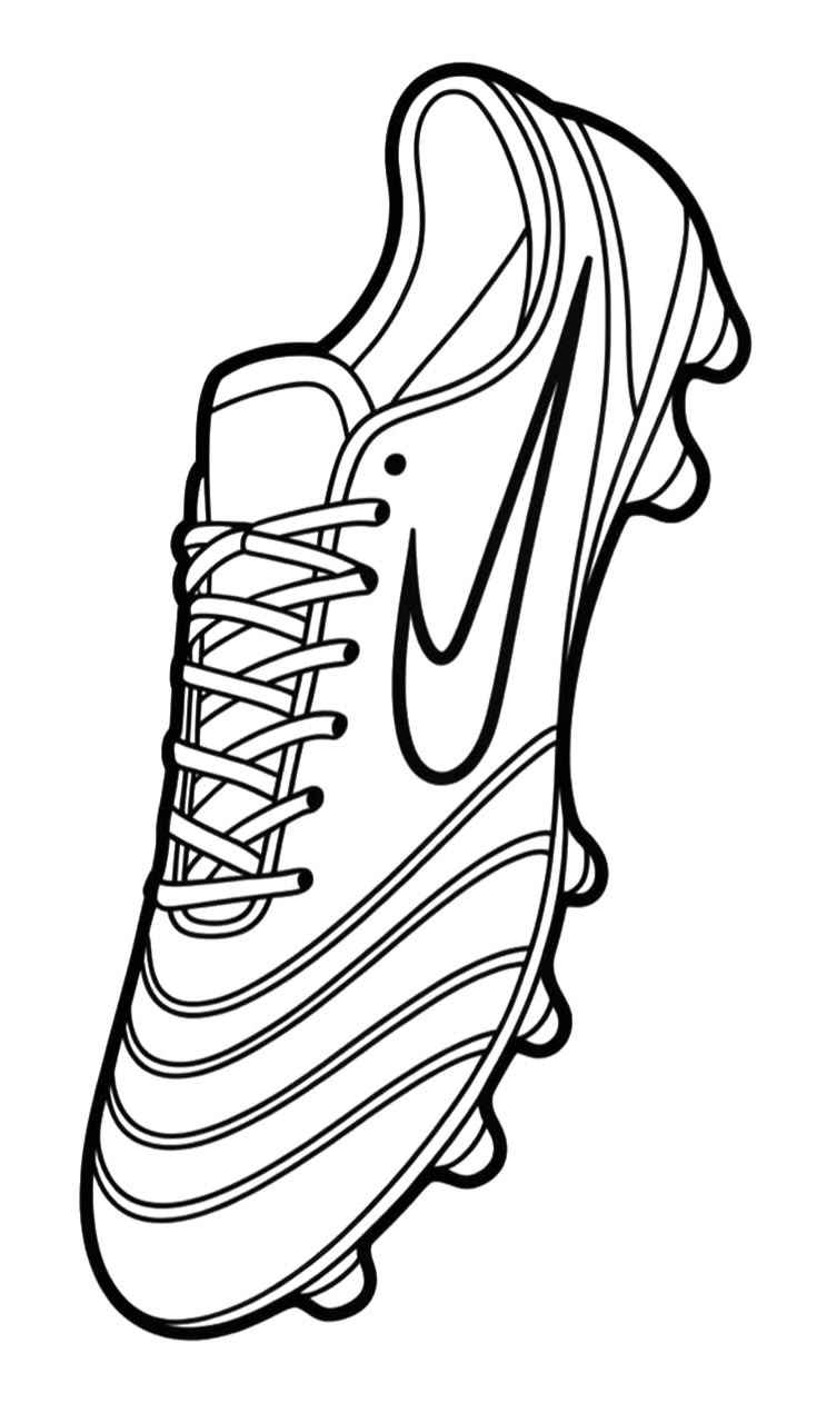 Desenho de Chuteiras para imprimir