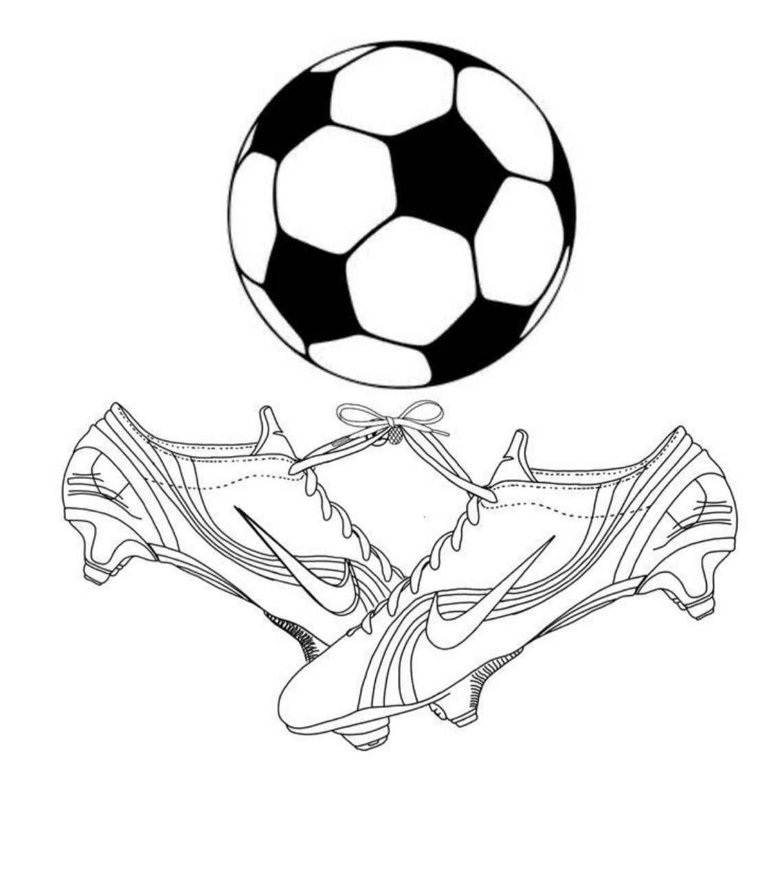 Desenho de Chuteiras para imprimir