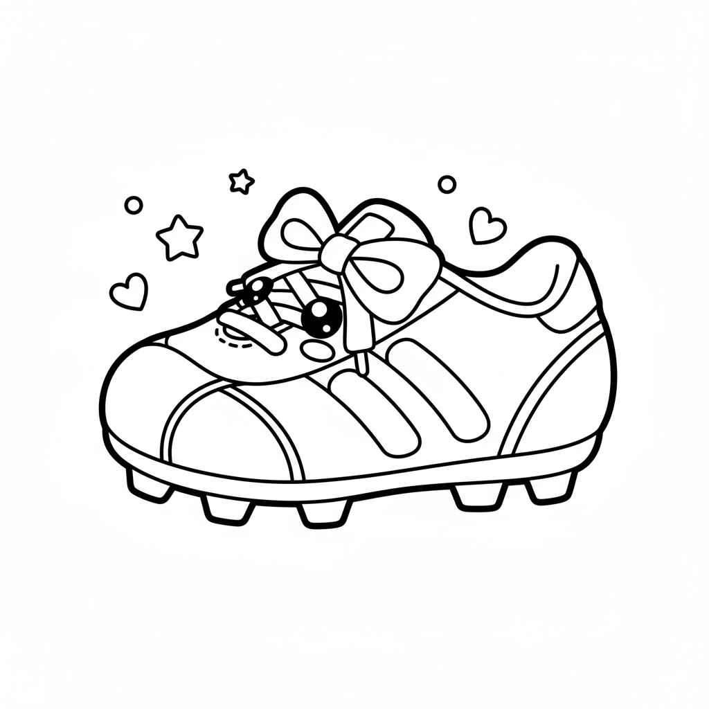 Desenho de Chuteiras para imprimir