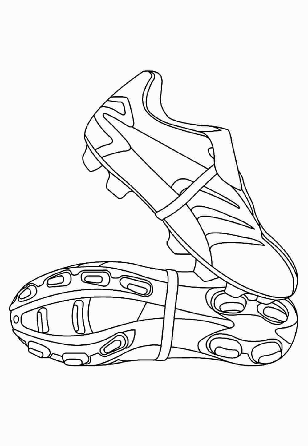 Desenho de Chuteiras para imprimir