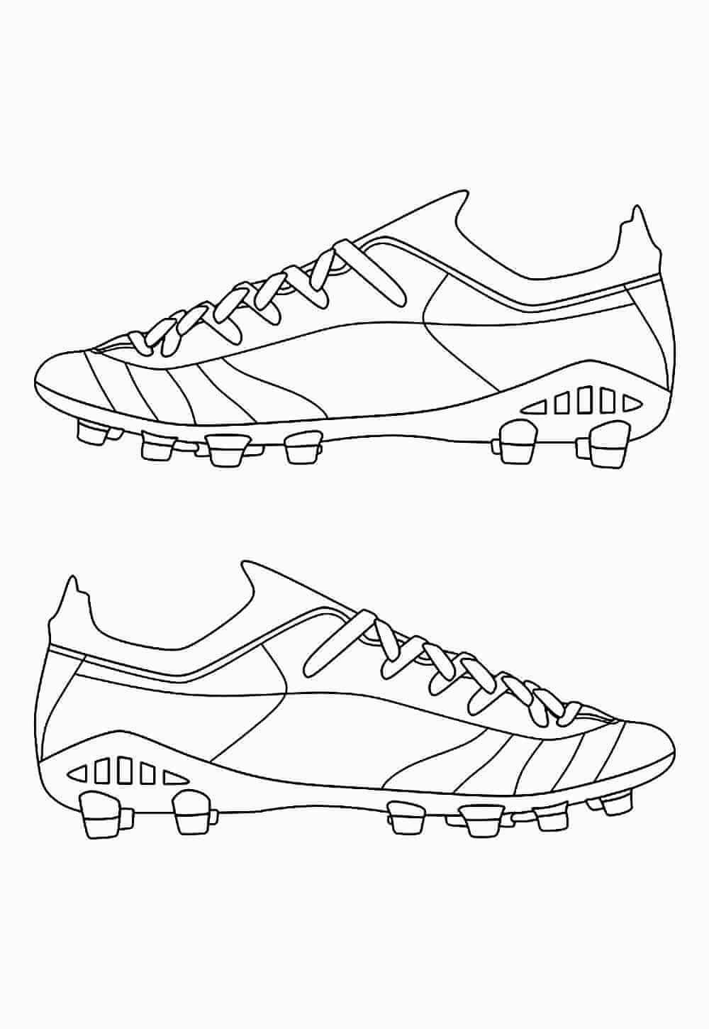 Desenho de Chuteiras para imprimir