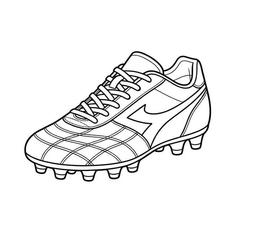 Desenho de Chuteiras para imprimir