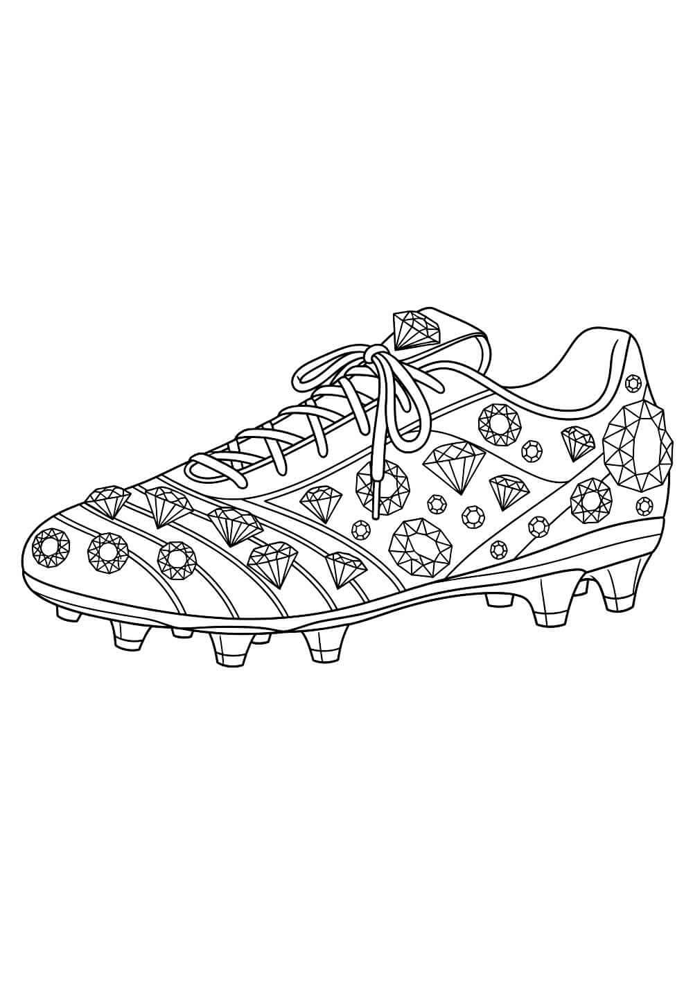 Desenho de Chuteiras para imprimir