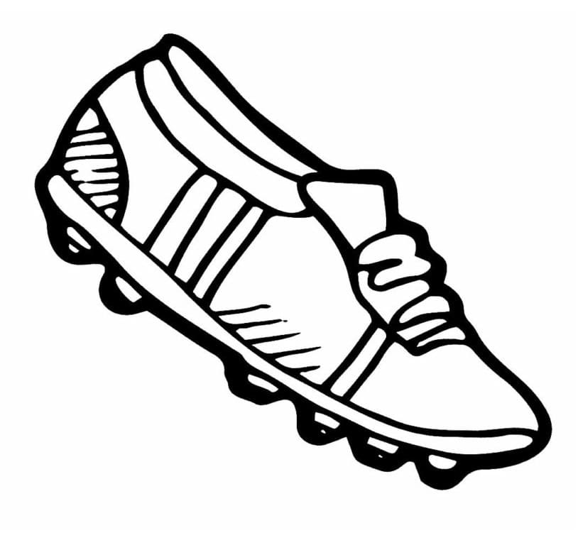 Desenho de Chuteiras para imprimir