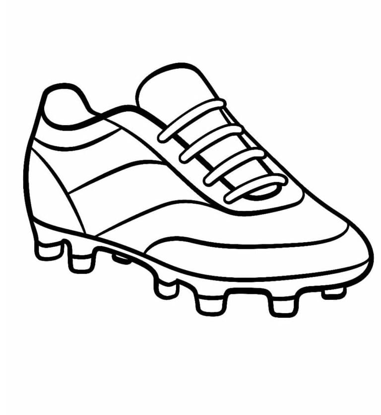 Desenho de Chuteiras para imprimir