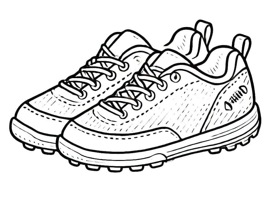 Desenho de Chuteiras para imprimir