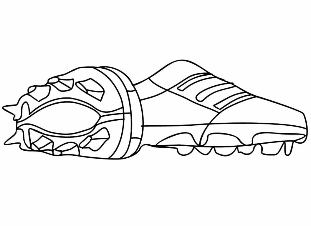 Desenho de Chuteiras para imprimir
