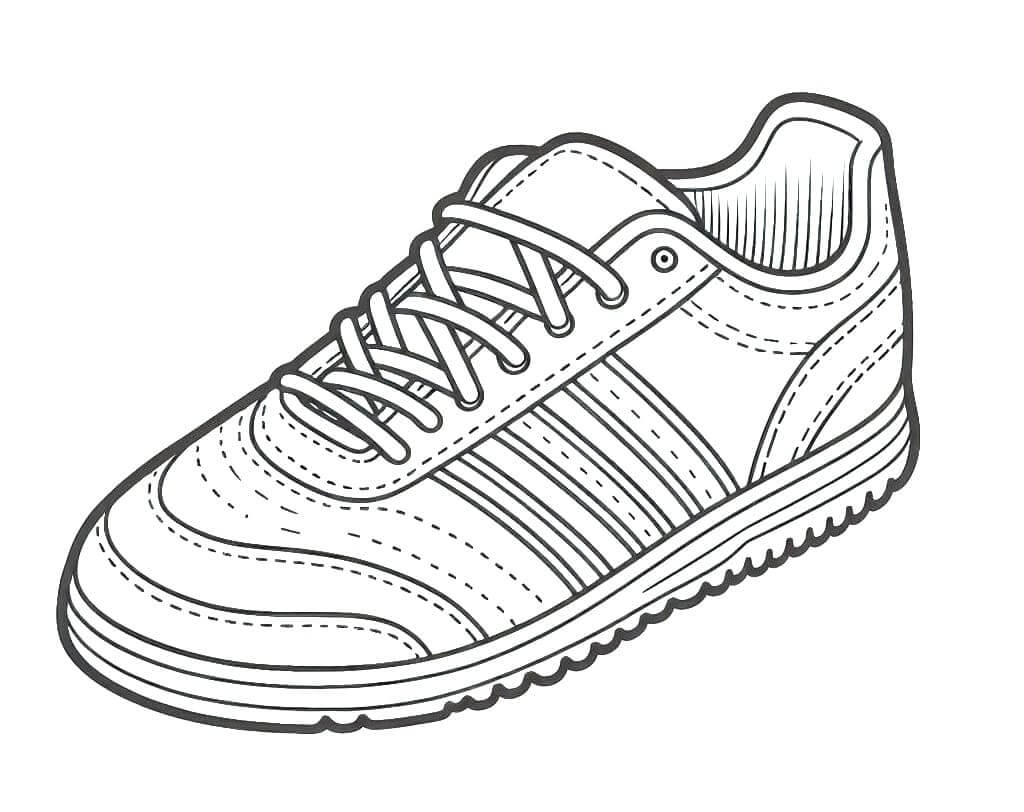Desenho de Chuteiras para imprimir