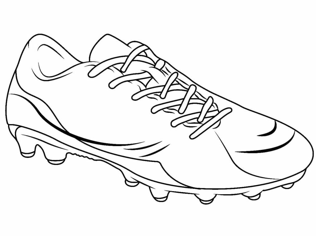 Desenho de Chuteiras para imprimir