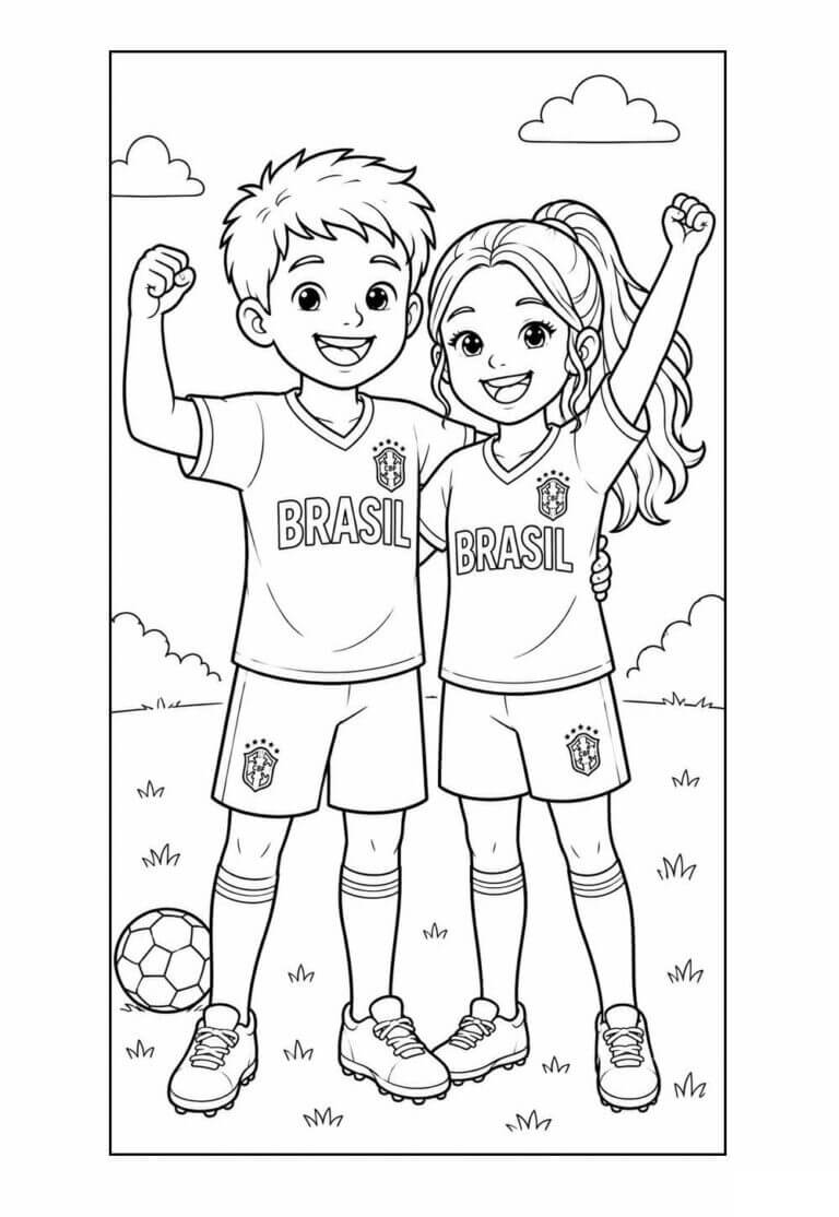 Desenho de Copa do Mundo da FIFA 2026 para imprimir
