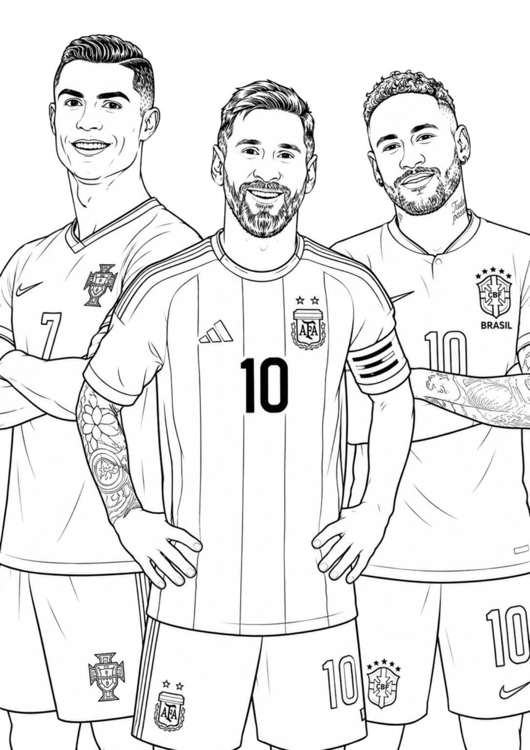 Desenho de Copa do Mundo da FIFA 2026 para imprimir