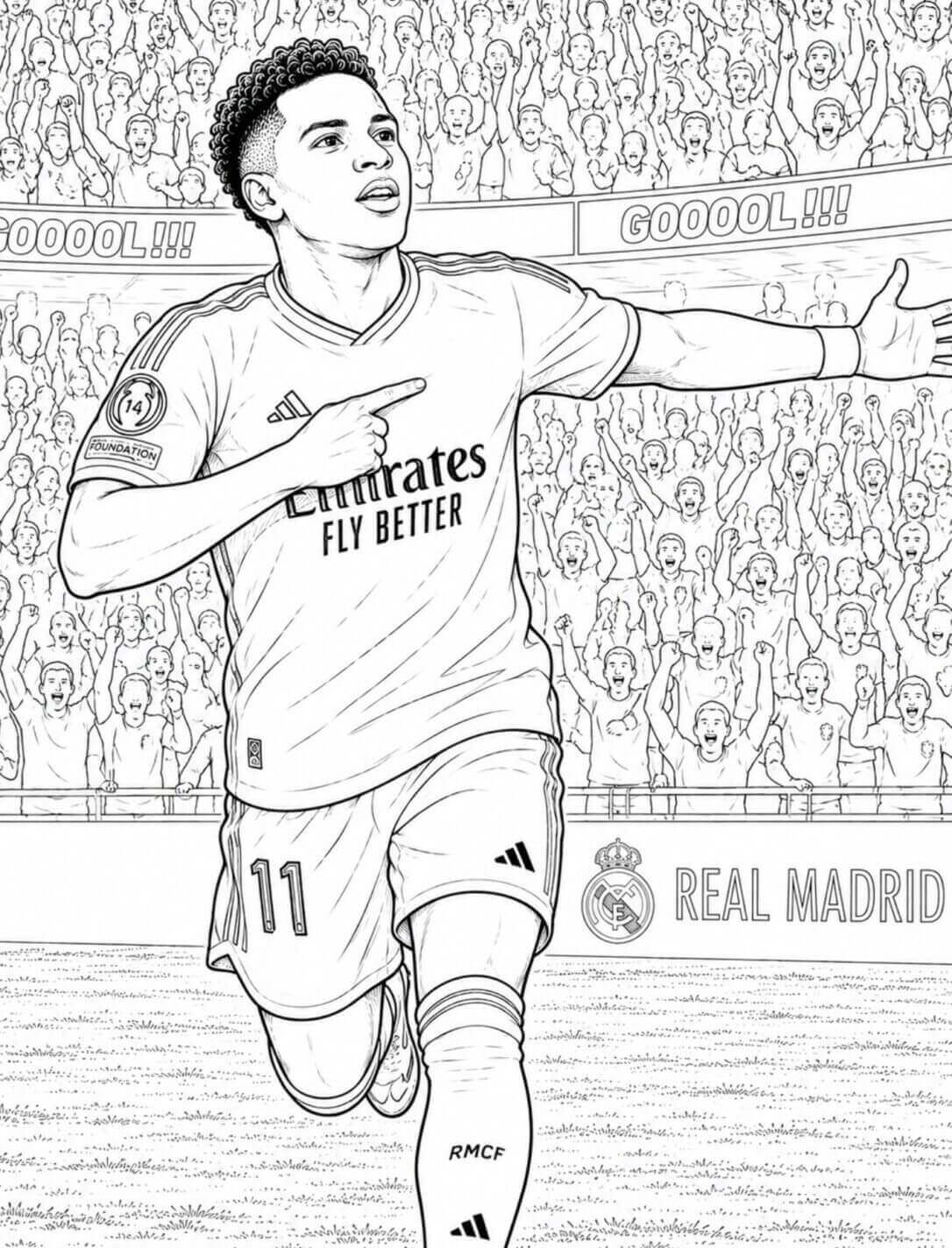Desenho de Copa do Mundo da FIFA 2026 para imprimir
