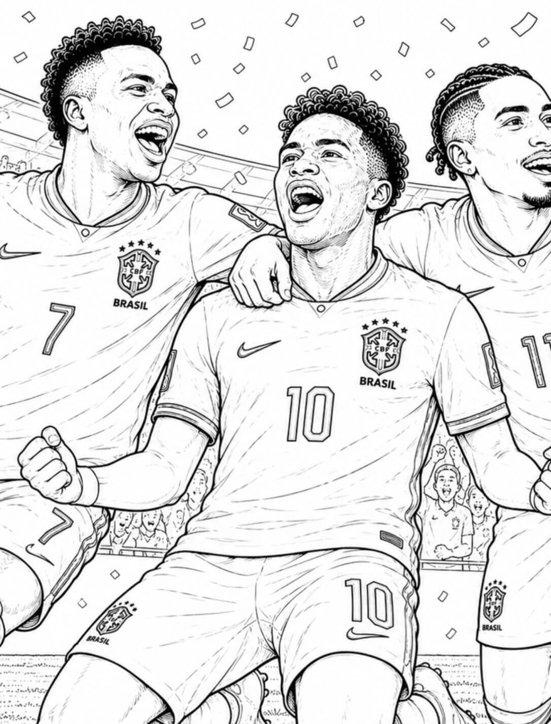 Desenho de Copa do Mundo da FIFA 2026 para imprimir