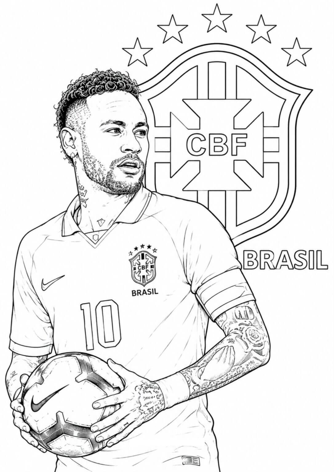 Desenho de Copa do Mundo da FIFA 2026 para imprimir
