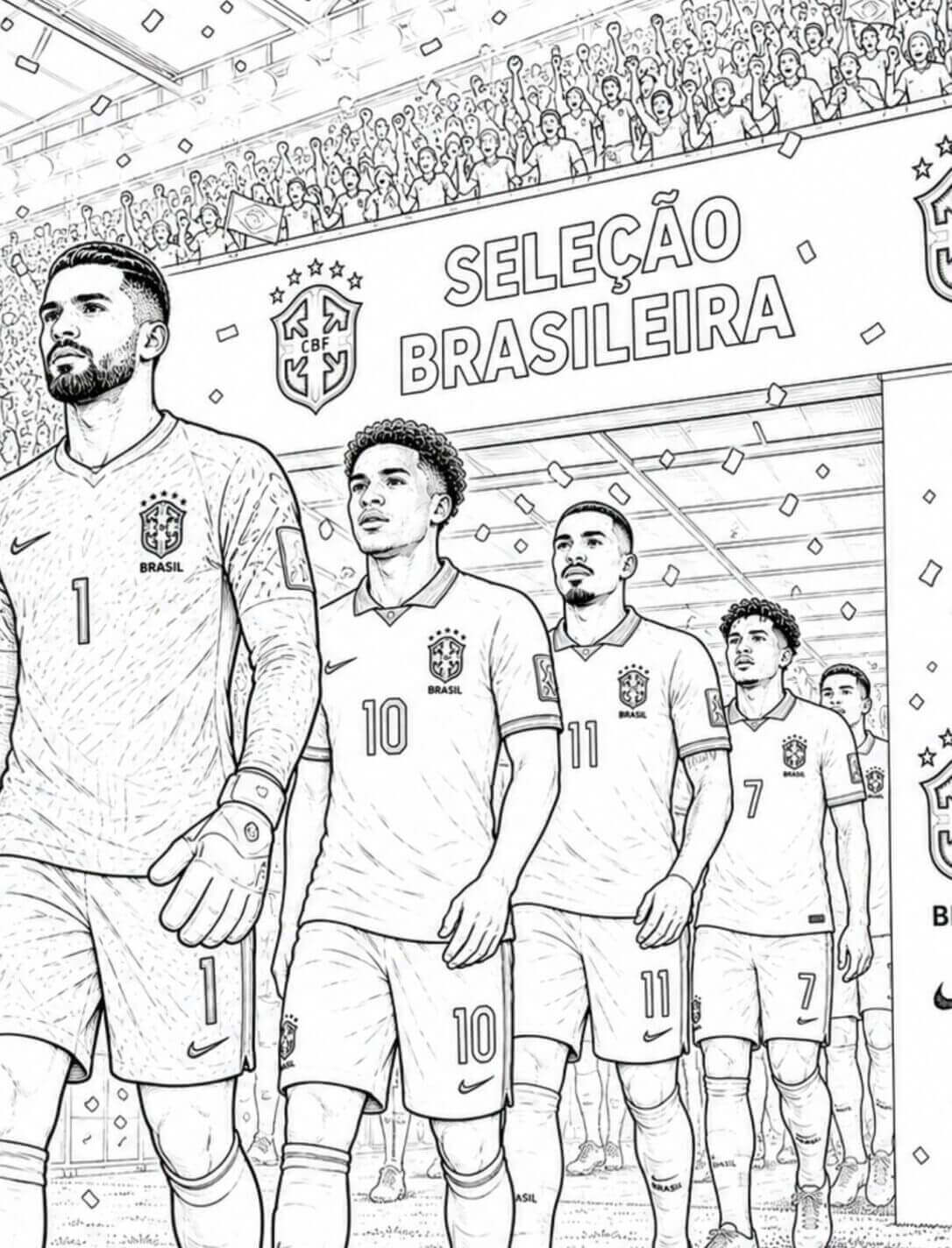 Desenho de Copa do Mundo da FIFA 2026 para imprimir