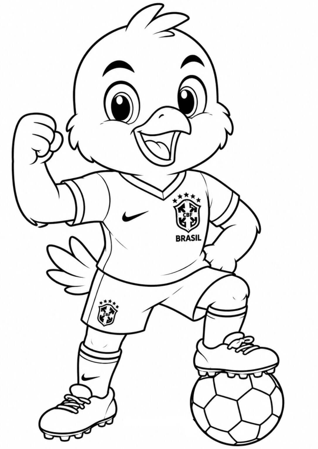 Desenho de Copa do Mundo da FIFA 2026 para imprimir