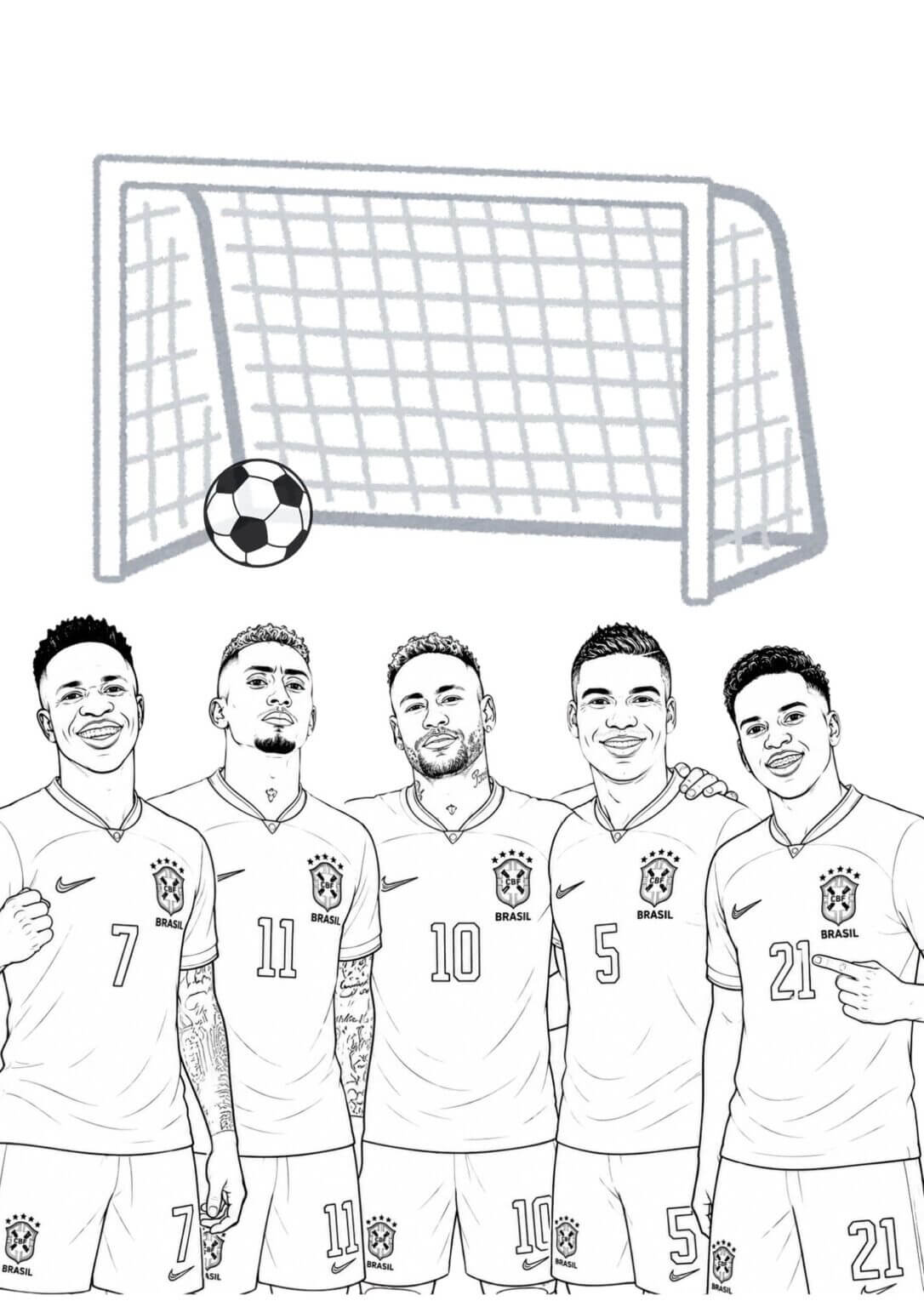 Desenho de Copa do Mundo da FIFA 2026 para imprimir