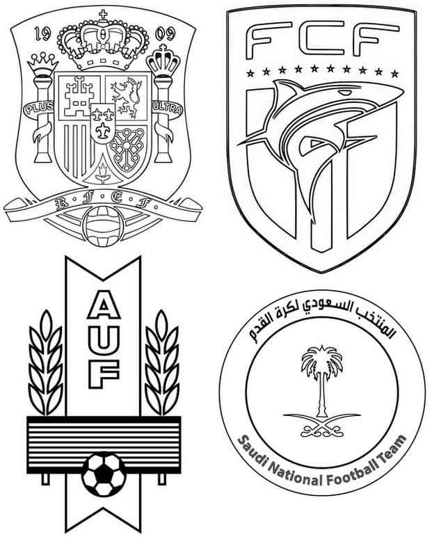 Desenho de Copa do Mundo da FIFA 2026 para imprimir