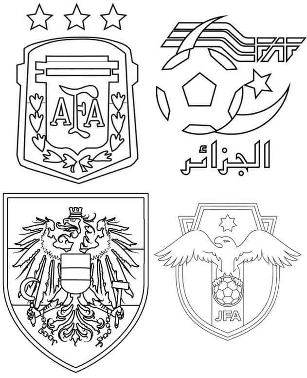 Desenho de Copa do Mundo da FIFA 2026 para imprimir