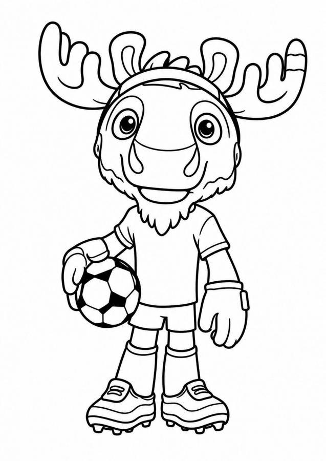 Desenho de Copa do Mundo da FIFA 2026 para imprimir