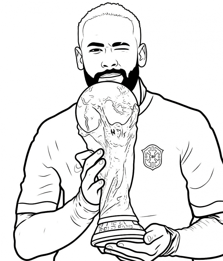 Desenho de Copa do Mundo da FIFA 2026 para imprimir