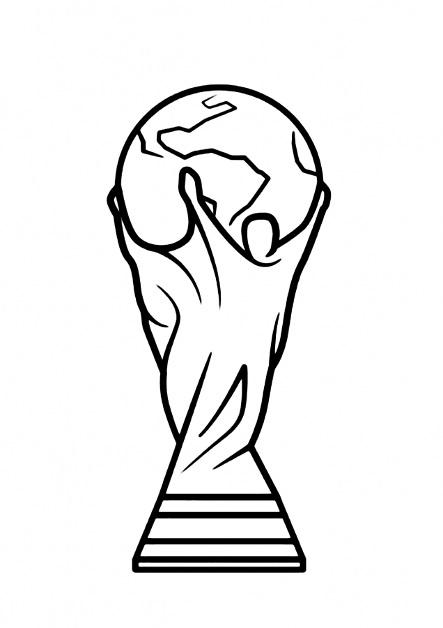 Desenho de Copa do Mundo da FIFA 2026 para imprimir