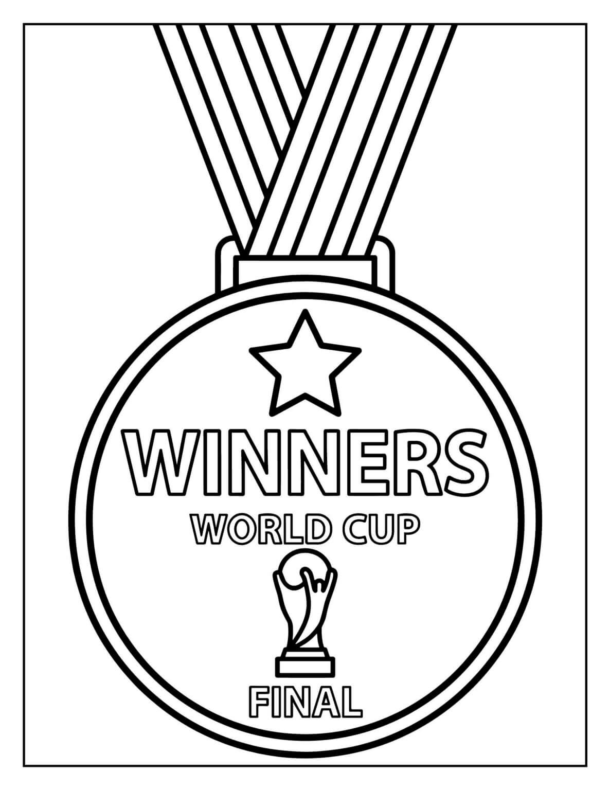 Desenho de Copa do Mundo da FIFA 2026 para imprimir