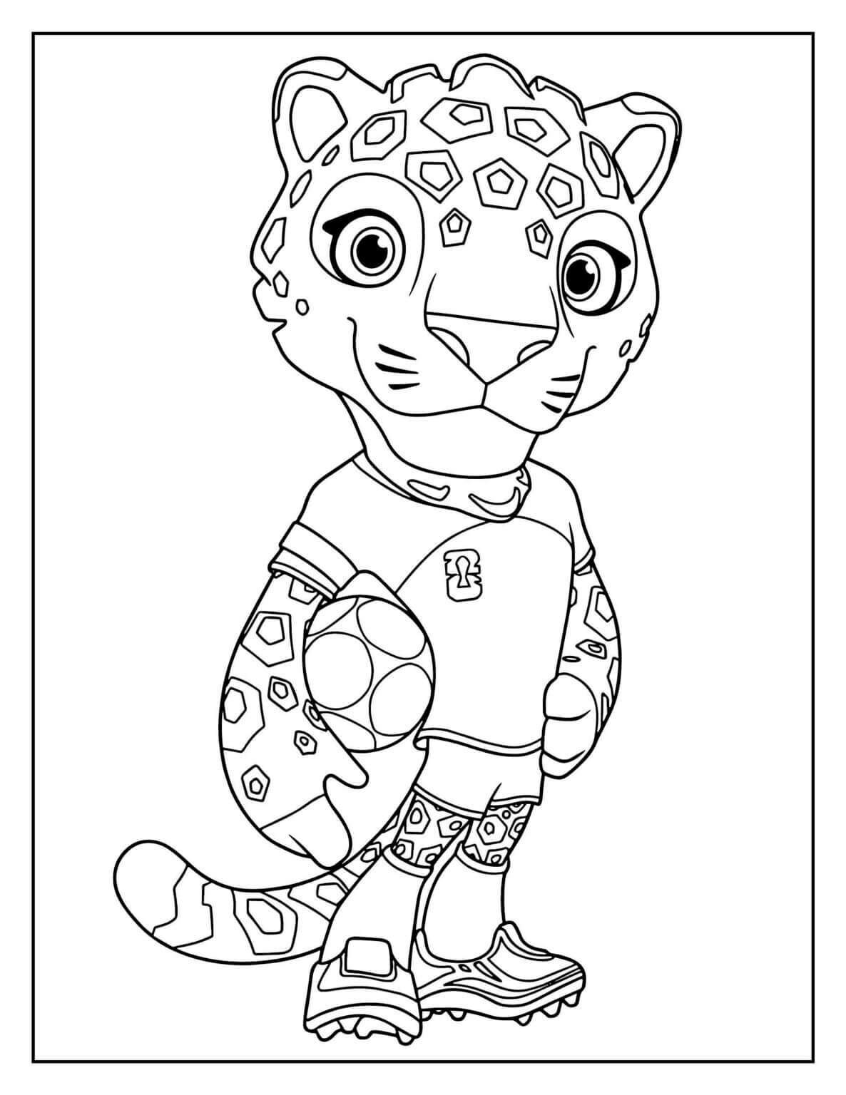 Desenho de Copa do Mundo da FIFA 2026 para imprimir