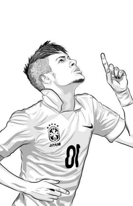 Desenho de Futebol para imprimir
