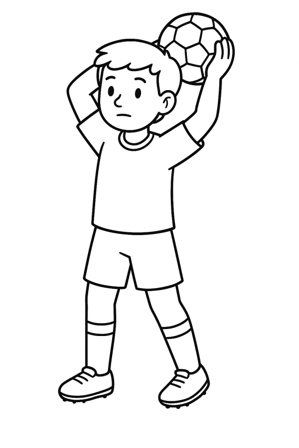 Desenho de Futebol para imprimir