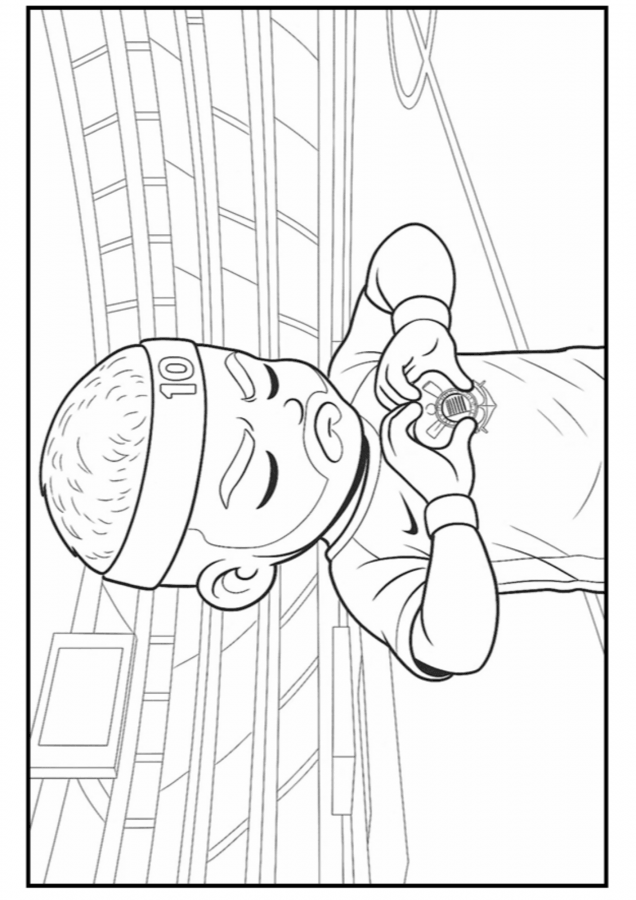 Desenho de Futebol para imprimir