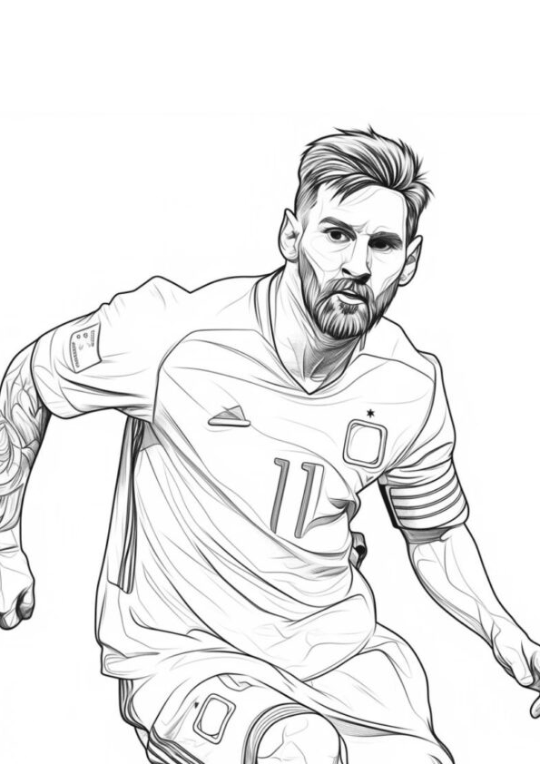 Desenho de Futebol para imprimir