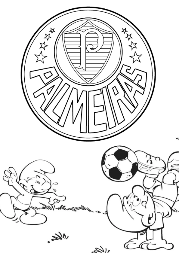 Desenho de Futebol para imprimir