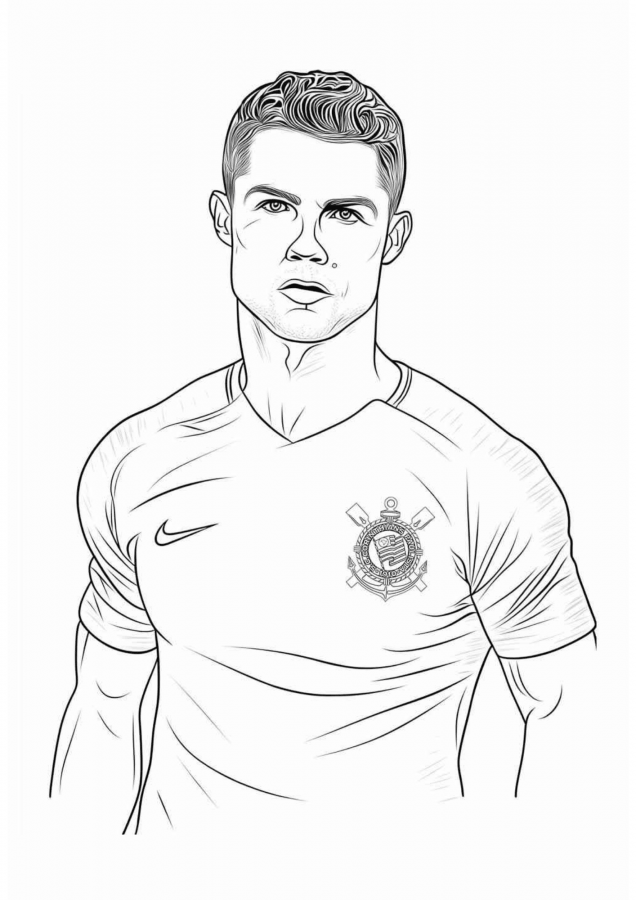 Desenho de Futebol para imprimir