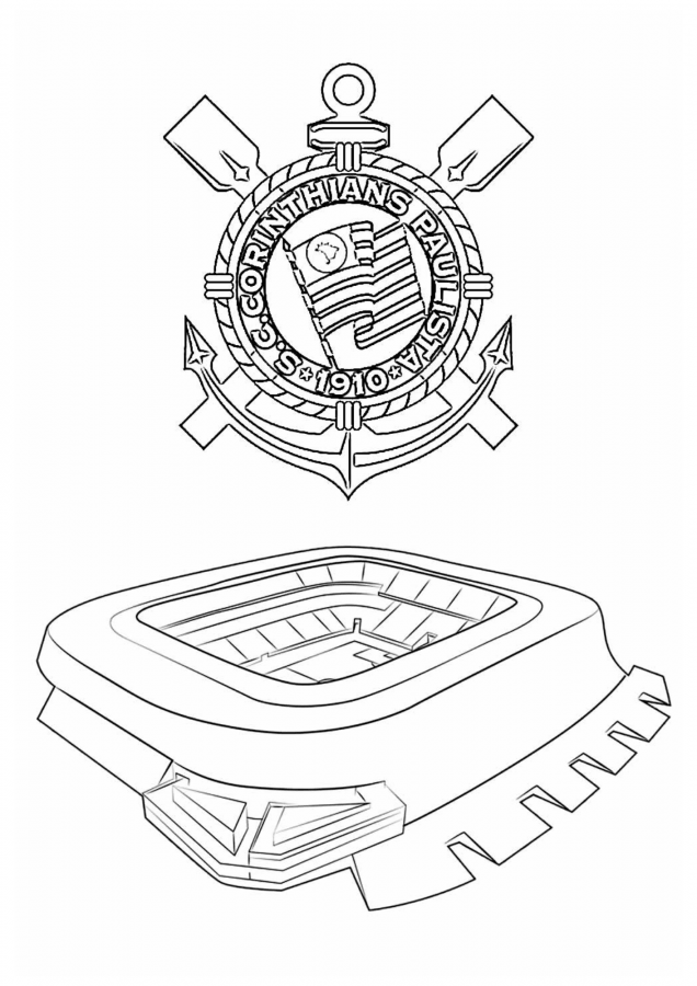 Desenho de Futebol para imprimir