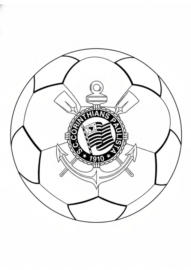 Desenho de Futebol para imprimir