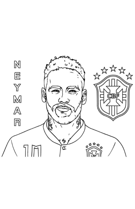 Desenho de Futebol para imprimir