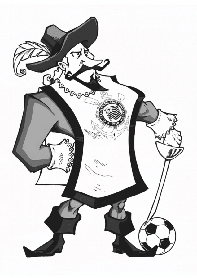 Desenho de Futebol para imprimir