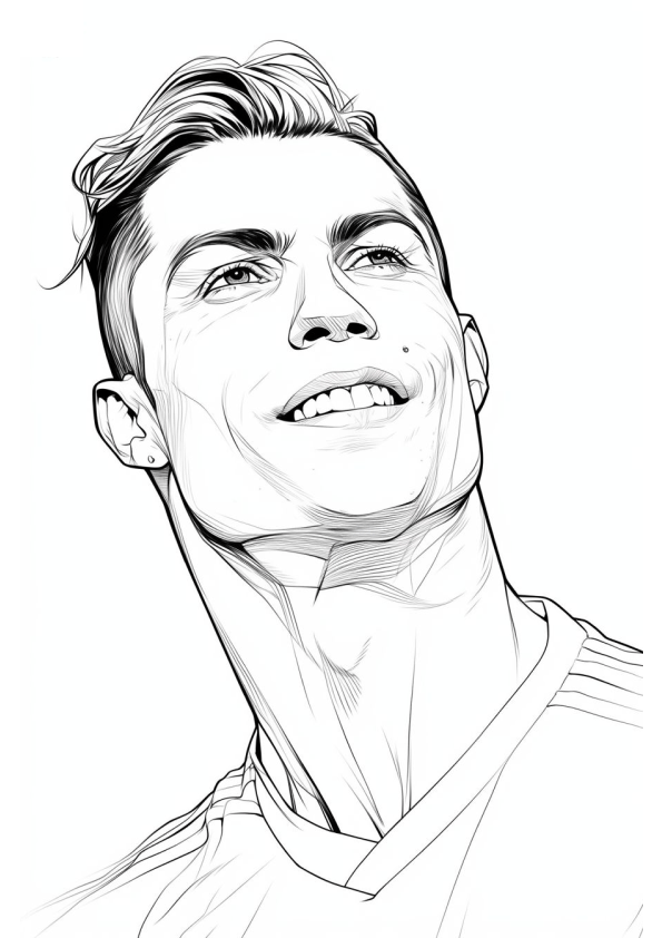 Desenho de Futebol para imprimir